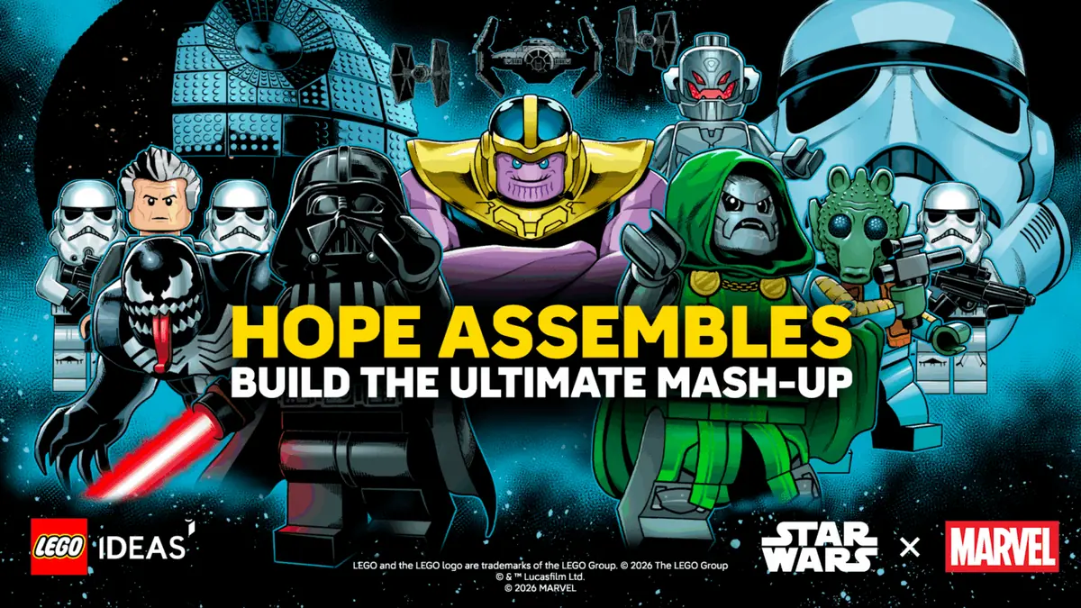 LEGO Opens Marvel and Star Wars Fan Crossover Challenge With Potential for Official Sets